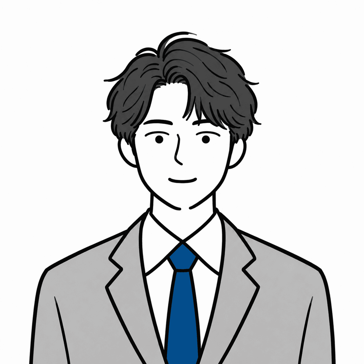Illustration representing a medical professor